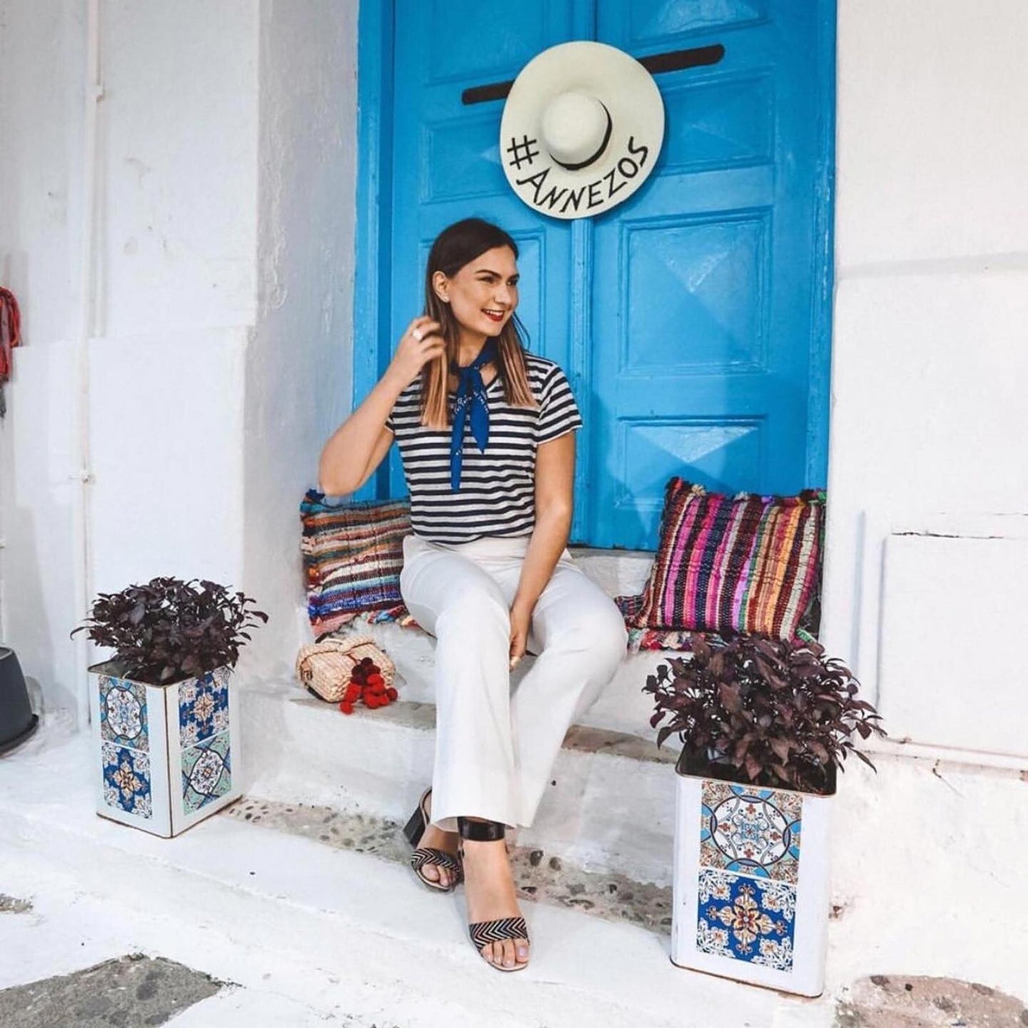 WINSER LONDON Trousers 14 Cotton Cropped Boyfriend Style BNWT