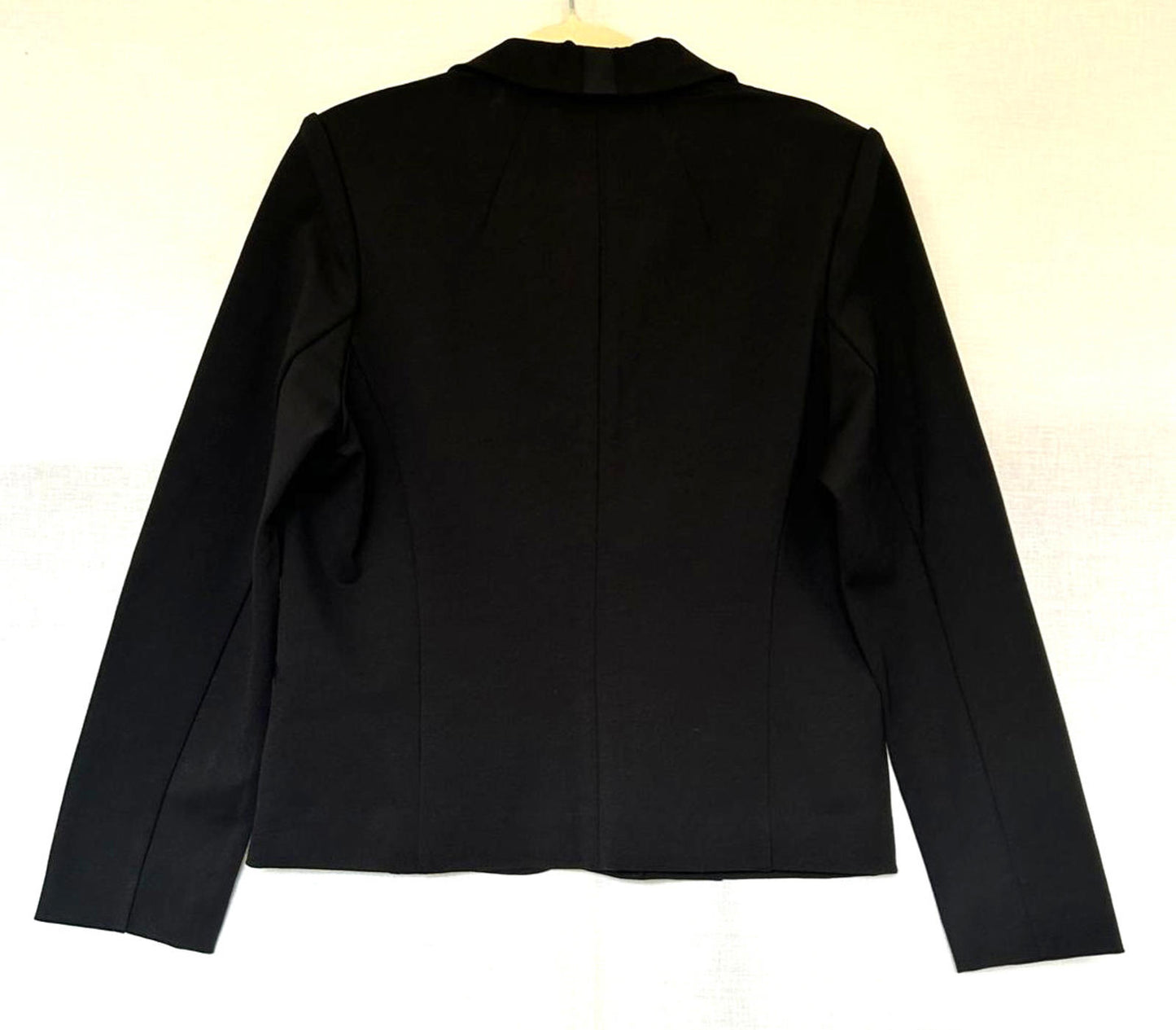 WINSER LONDON Jacket 16 Black Fitted Style Short Button Fastening Pockets BNWT