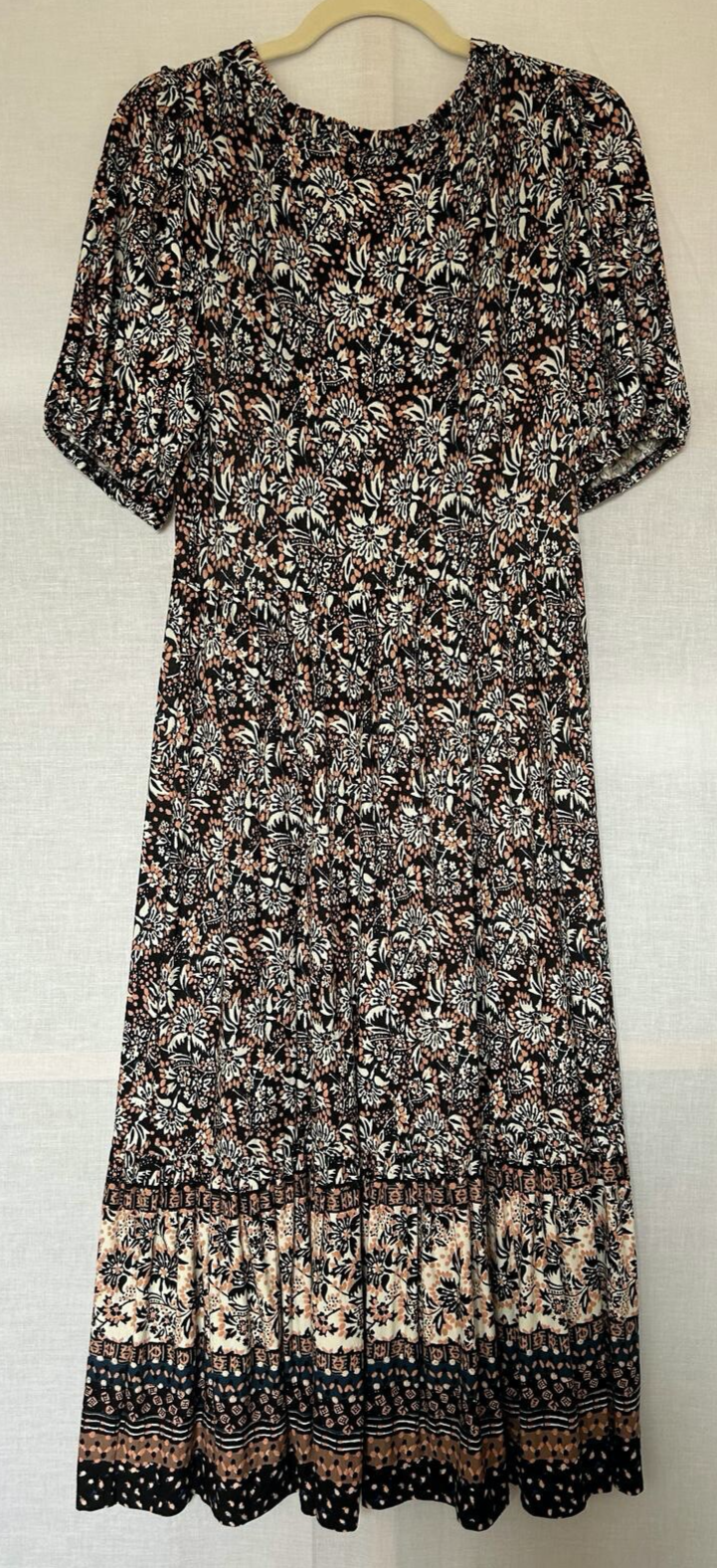 MONSOON Dress Medium Heritage Print Midi Length BNWT