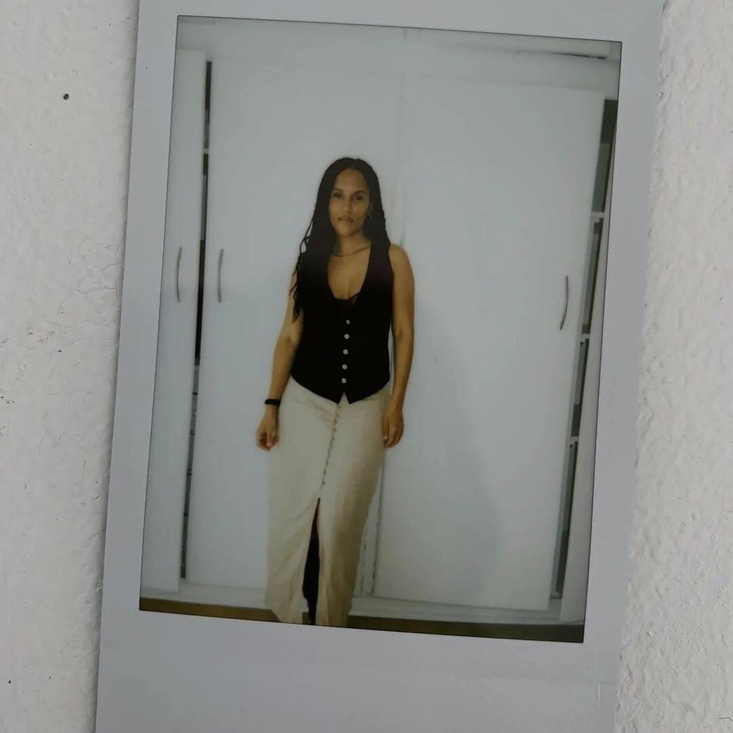 WINSER LONDON Waistcoat Large Satin Back Crepe V Neckline BNWOT