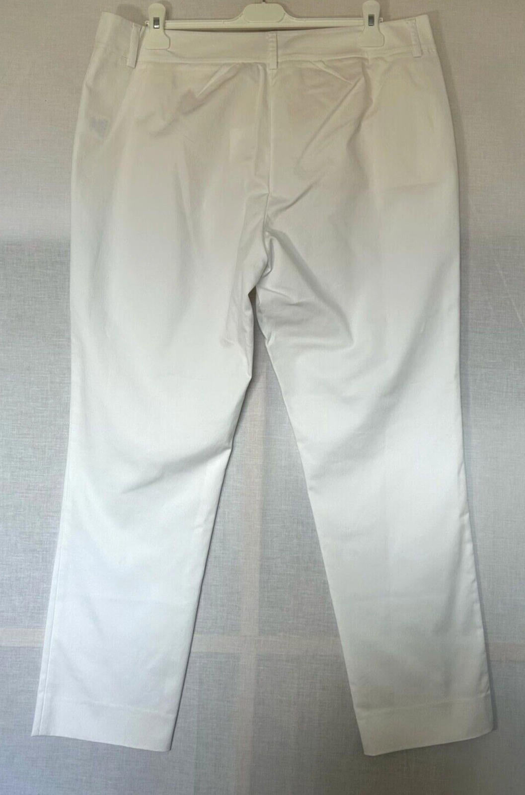 Winser London Cotton Twill Classic Trousers White Sizes 18 BNWT