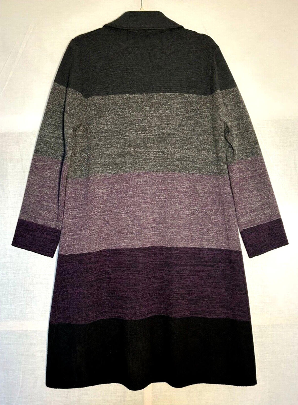 EAST Coat 14/16 Knitted Wool Blend Button Through Long Sleeves