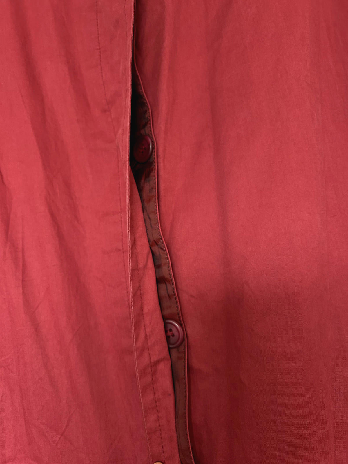 BODEN Trench Coat 12 Pinky Red Waxed Button Through Lined Pockets