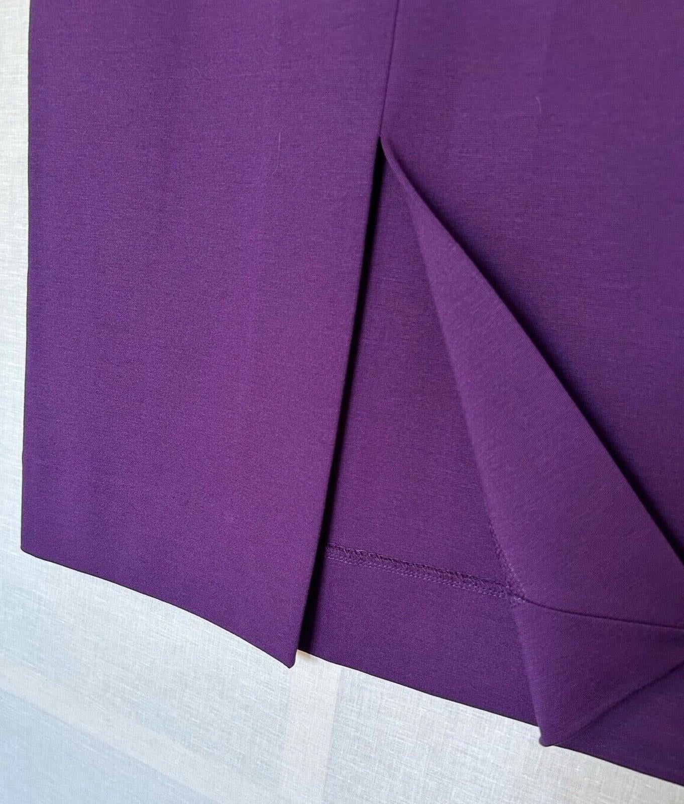 WINSER LONDON Skirt 10 Midi Miracle Pencil Skirt in Purple BNWT