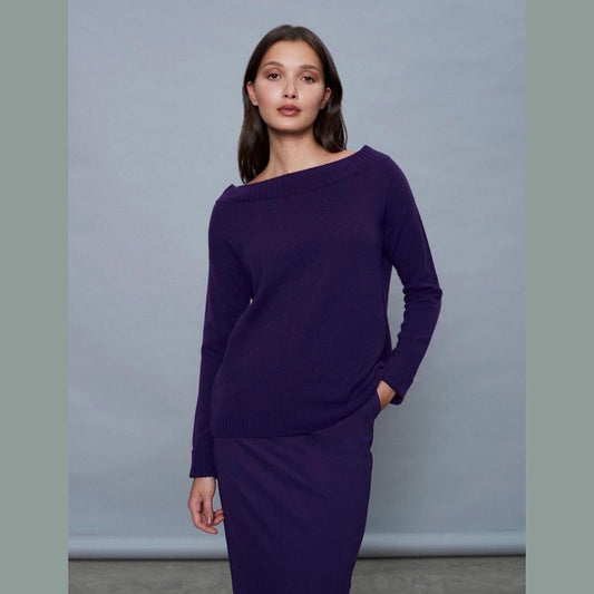 WINSER LONDON Skirt 10 Midi Miracle Pencil Skirt in Purple BNWT