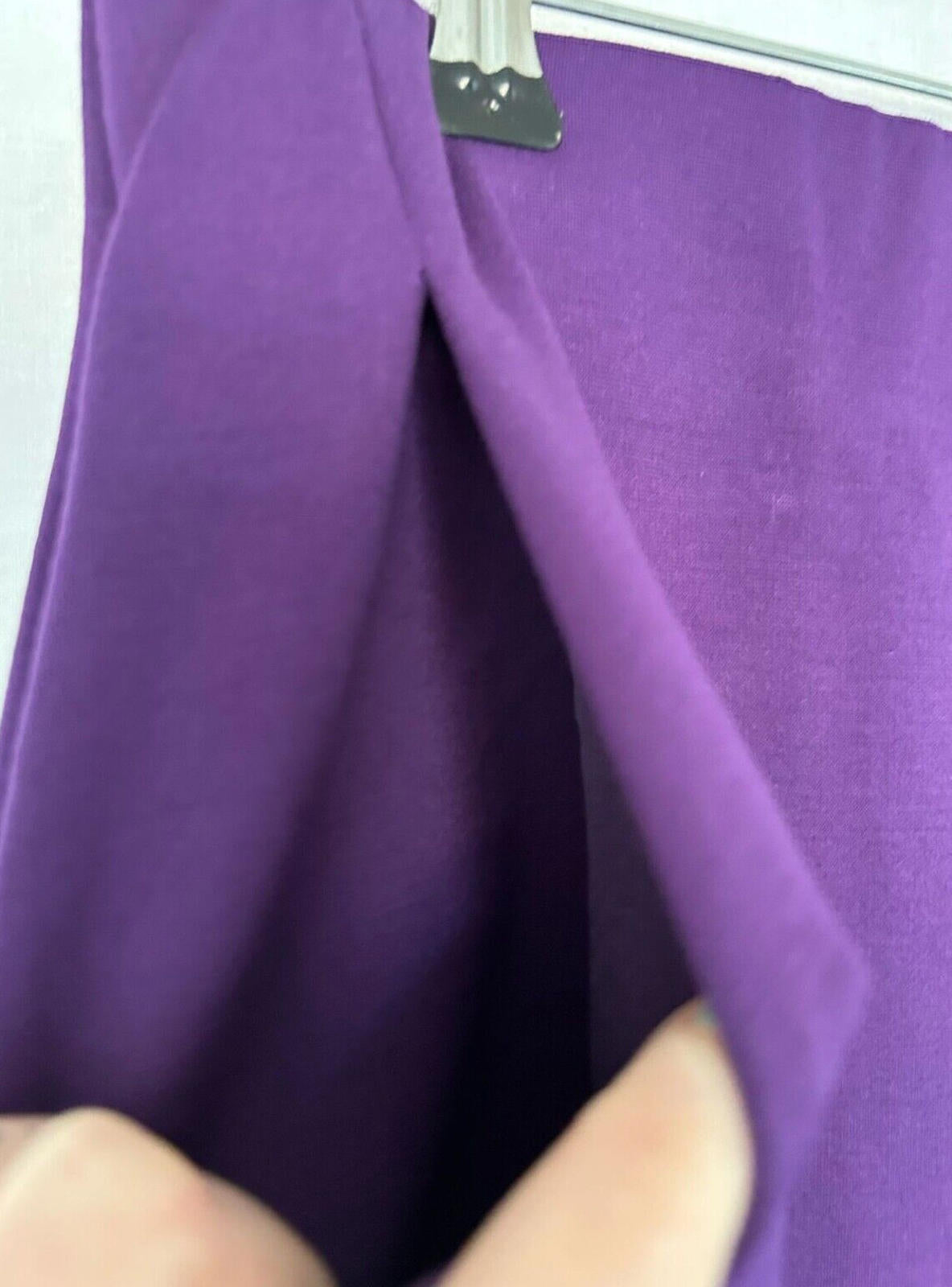 WINSER LONDON Skirt 10 Midi Miracle Pencil Skirt in Purple BNWT