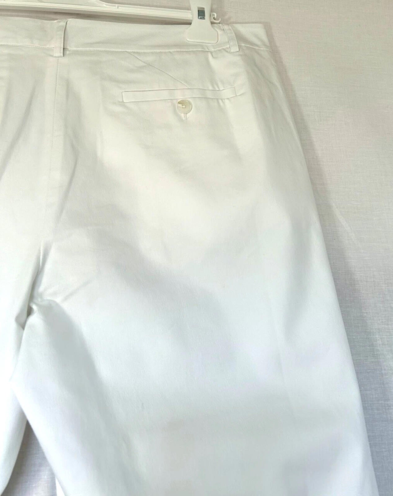 WINSER LONDON Trousers 14 Cotton Cropped Boyfriend Style BNWT