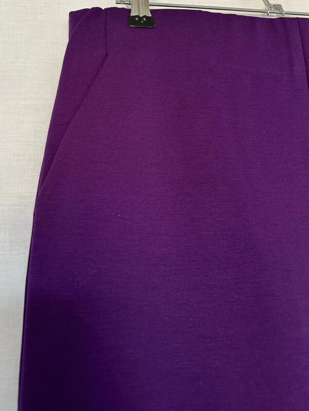 WINSER LONDON Skirt 10 Midi Miracle Pencil Skirt in Purple BNWT
