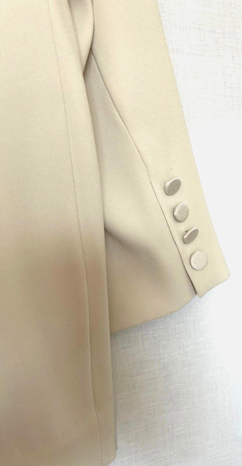 WINSER LONDON Jacket 16 Pearl Tailored Blazer Buttons Pockets BNWOT