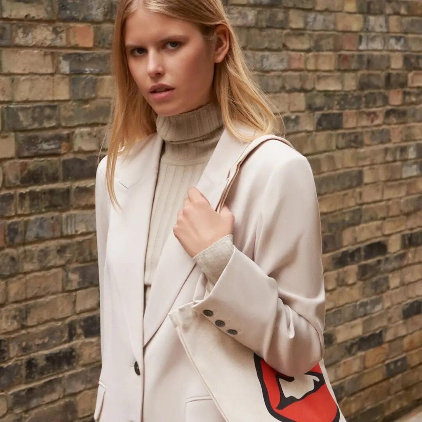 WINSER LONDON Jacket 16 Pearl Tailored Blazer Buttons Pockets BNWOT