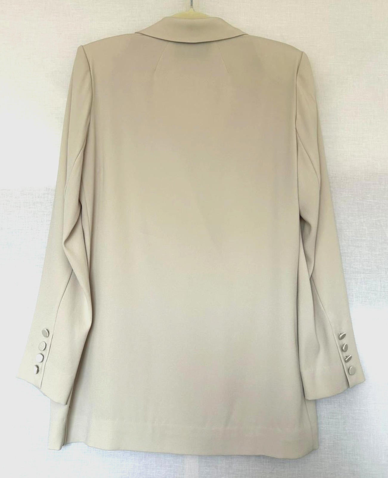 WINSER LONDON Jacket 16 Pearl Tailored Blazer Buttons Pockets BNWOT