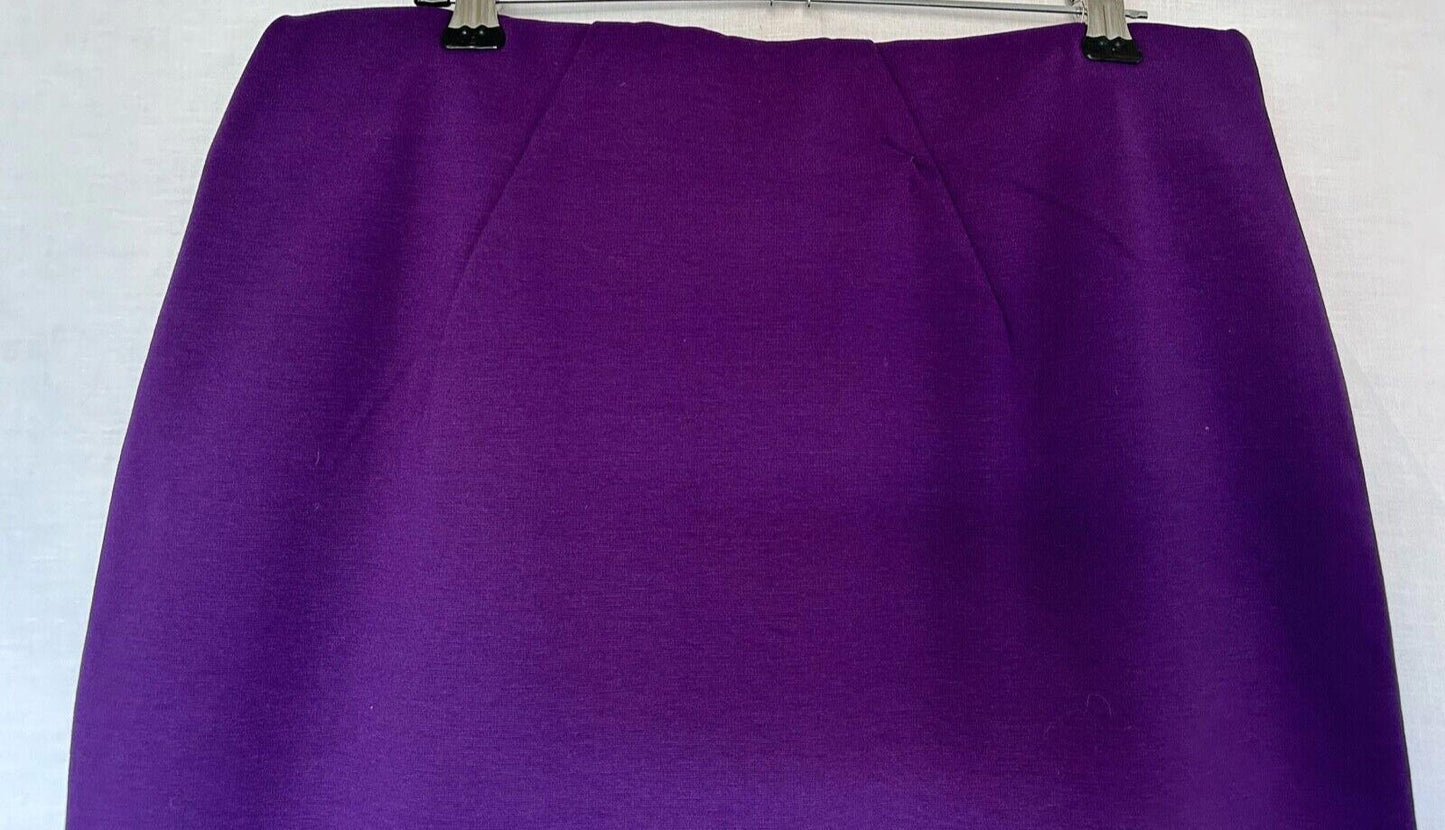 WINSER LONDON Skirt 10 Midi Miracle Pencil Skirt in Purple BNWT