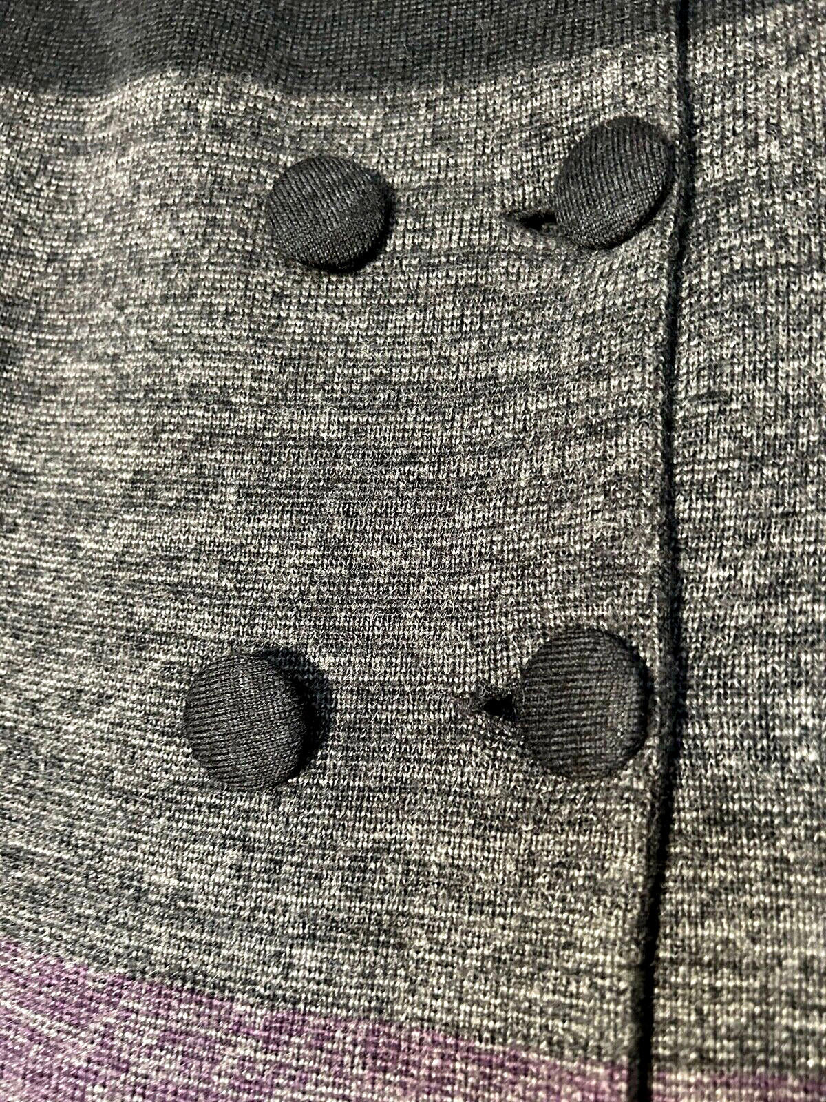 EAST Coat 14/16 Knitted Wool Blend Button Through Long Sleeves