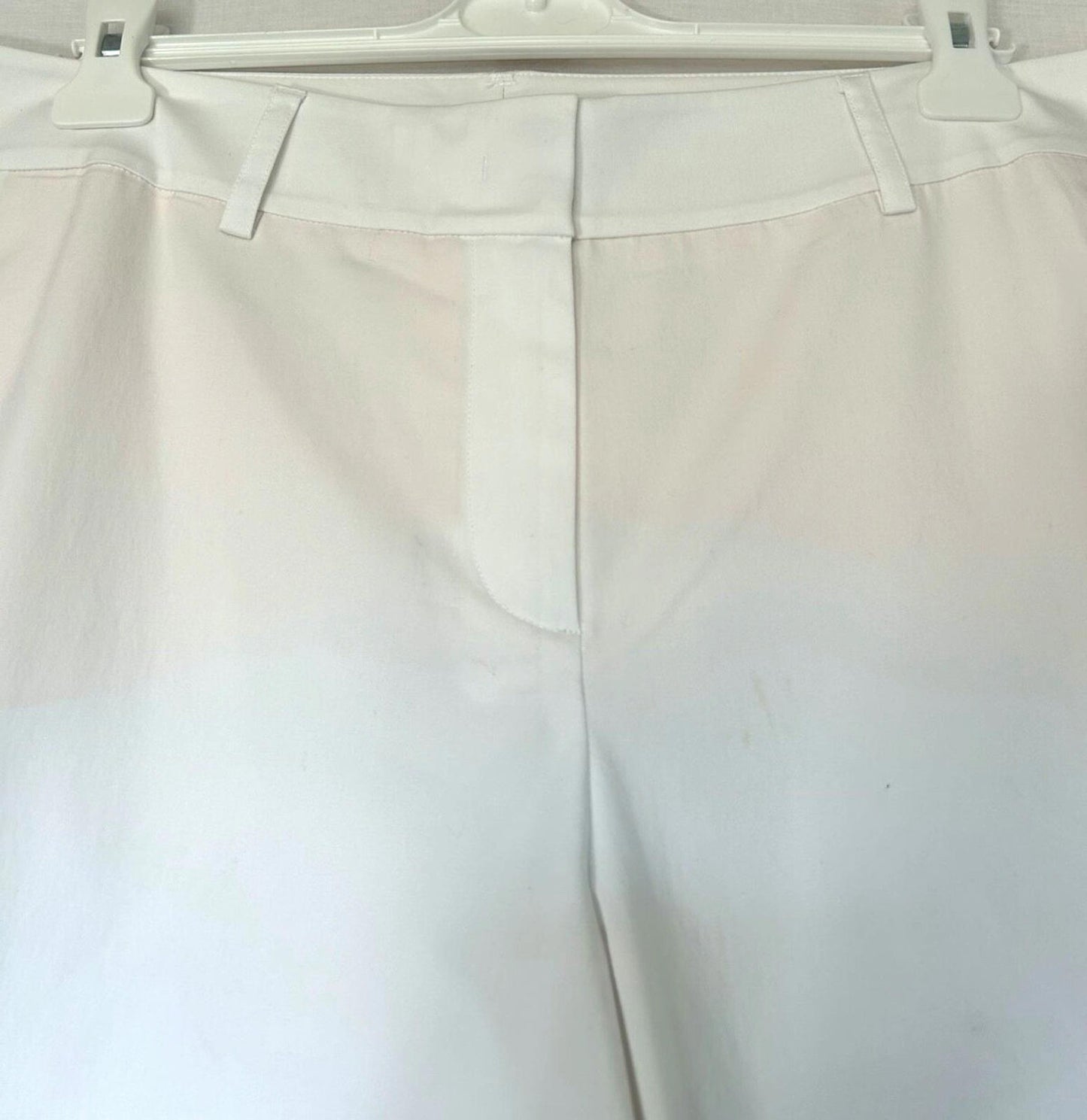 Winser London Cotton Twill Classic Trousers White Sizes 18 BNWT