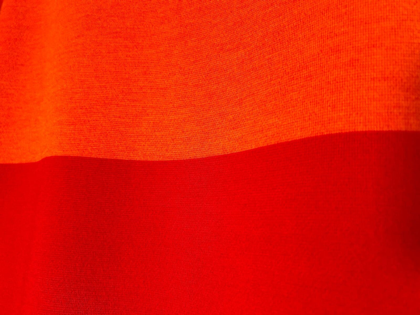 WINSER LONDON Dress Large 100% Merino Wool Orange & Red Knitted BNWT